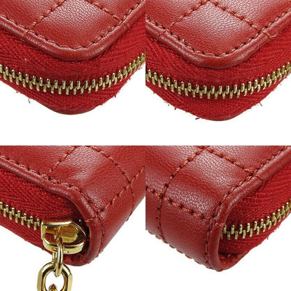 Celine Compact Zipped Wallet Celine 10b663bfl.27ed Ccharm Calfskin Red Ghardware