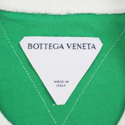 Bottega Veneta 2 Tone Crew Neck T-Shirt 702429 V16e0 White Green XS