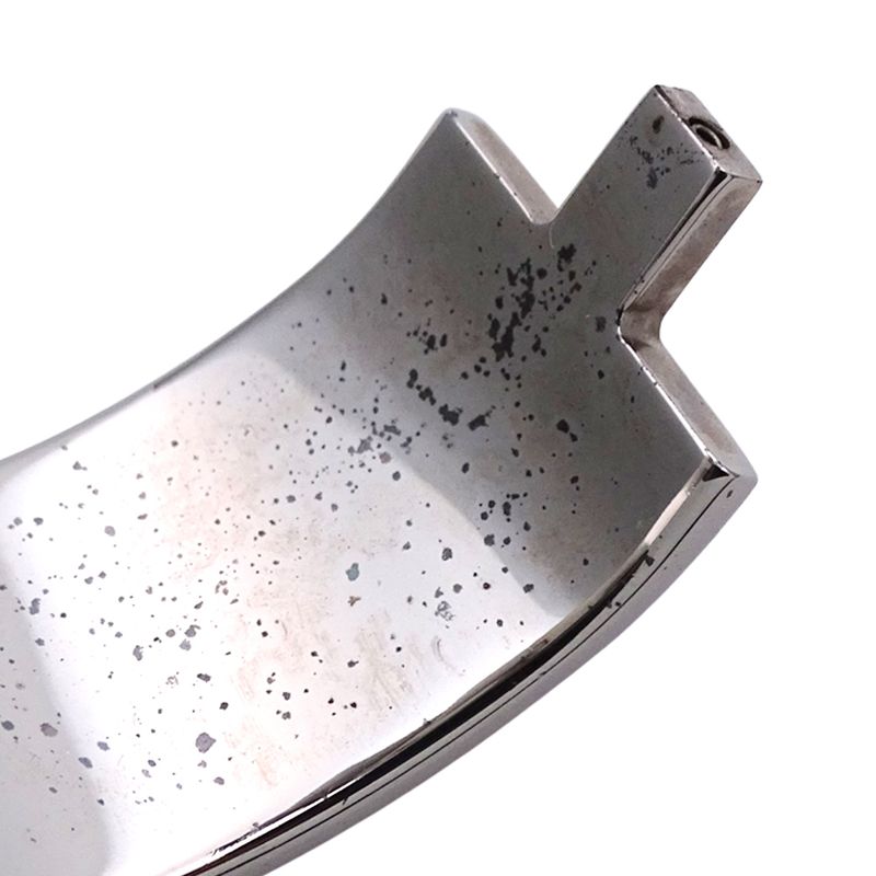 Hermes Bangle Women's Brand Click Classic H GP Silver Red Classy Fashionable E