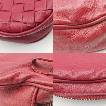 Bottega Veneta Intrecciato Burgundy Lambskin B07806689y