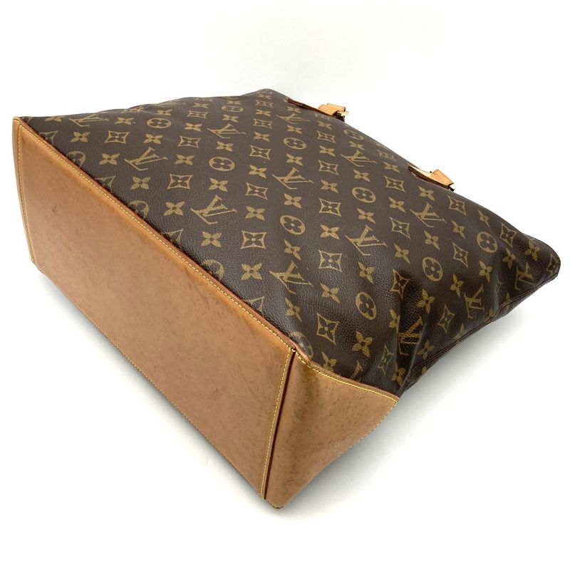 Louis Vuitton M51151 Cabas Mezzo Tote Bag Monogram Canvas Brown Ladies Men