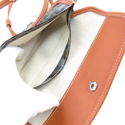 Goyard Saint Louis PM Goyard Din Canvas Leather Use Logo Tote Bag With Pouch