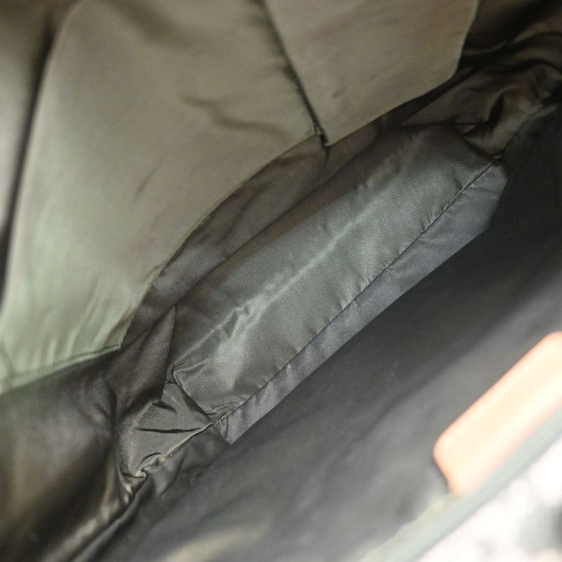 Christian DIOR Shoulder Tote Leather Canvas Leather 85kb001