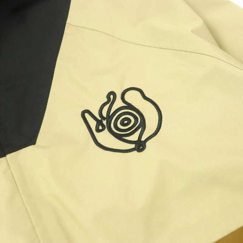 LOEWE H2108161nu Eye LOEWE Nature ELN Parka Jacket Logo Embroidery Color Block