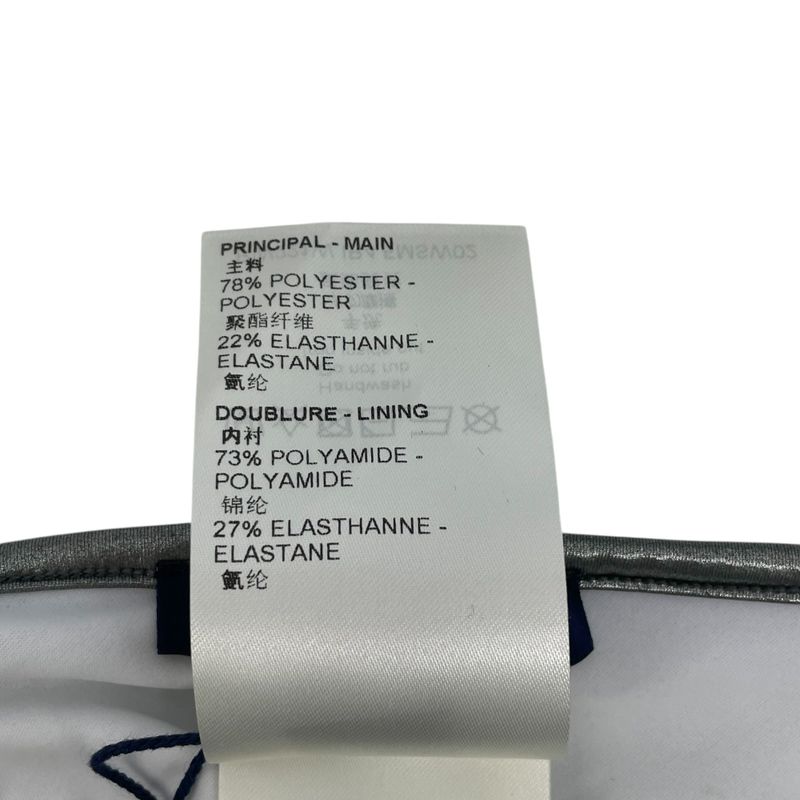 Louis Vuitton 2022 Swimsuit Biggini Top Silver