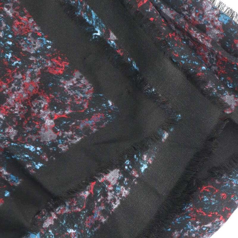 Balenciaga 392361 465b2 Paint Print Shawl Men's