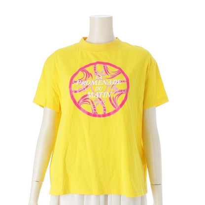 Hermes 22AW Cotton LA Promenade DU Matin Morning Walk Short Sleeved T-shirt Top
