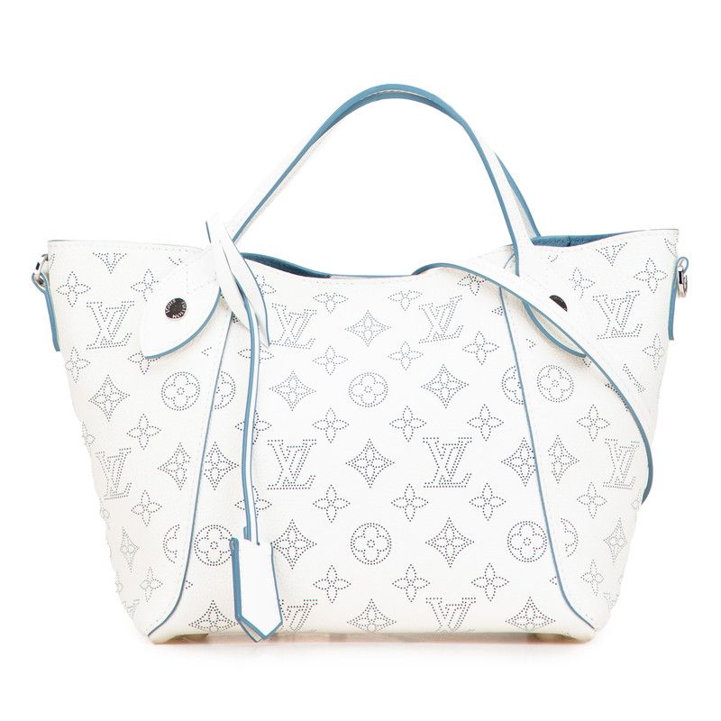 Louis Vuitton Mahina Hina PM Handbag Shoulder Bag 2WAY M56199 Snow White Blue