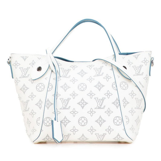 Louis Vuitton Mahina Hina PM Handbag Shoulder Bag 2WAY M56199 Snow White Blue