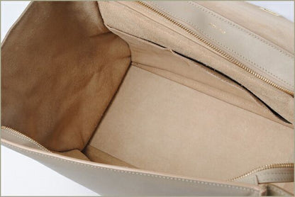 Celine Handbag Shoulder Bag Celine Trapeze 169542 Black Beige 2-way With Strap