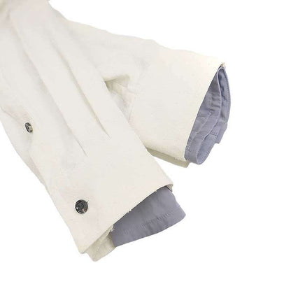 Bottega Veneta 23ss Double Layered Shirt White Purple 36 738507 V2sm0