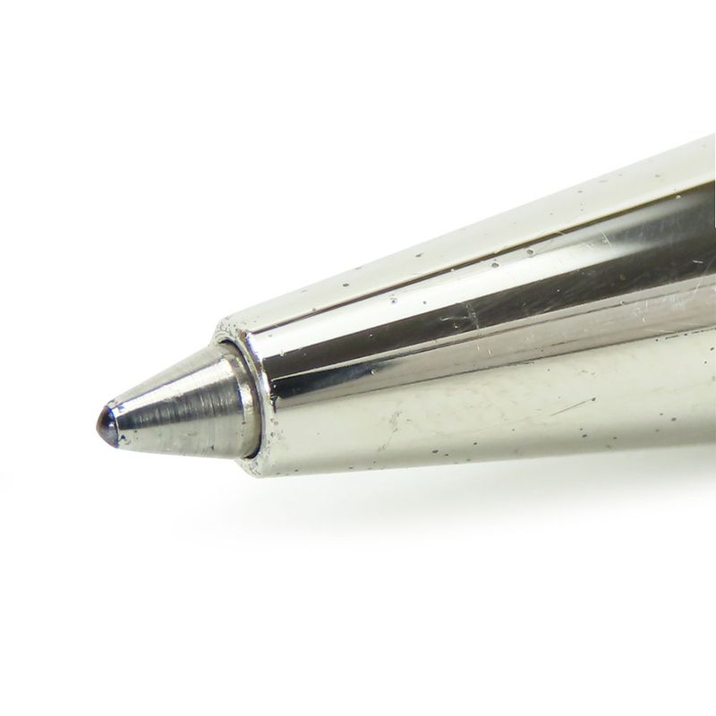 Cartier Ballpoint Pen St150091 Mast Deux Metal Silver Writing Utensils Stationer