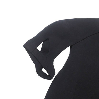 Gucci Dress Size 38 Short Sleeves Dress Silk Black Made In Italy 20250428 Ra4481