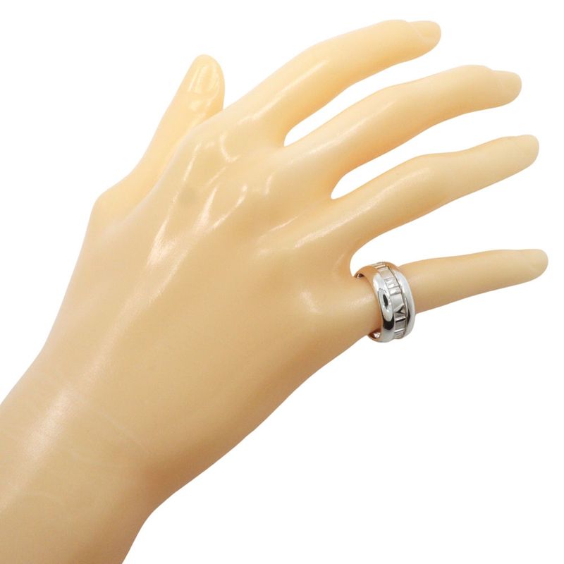 [tiffany & Co] Tiffany & Co Atlas Silver 925 Size 11.5 Ladies 8.8g Ring