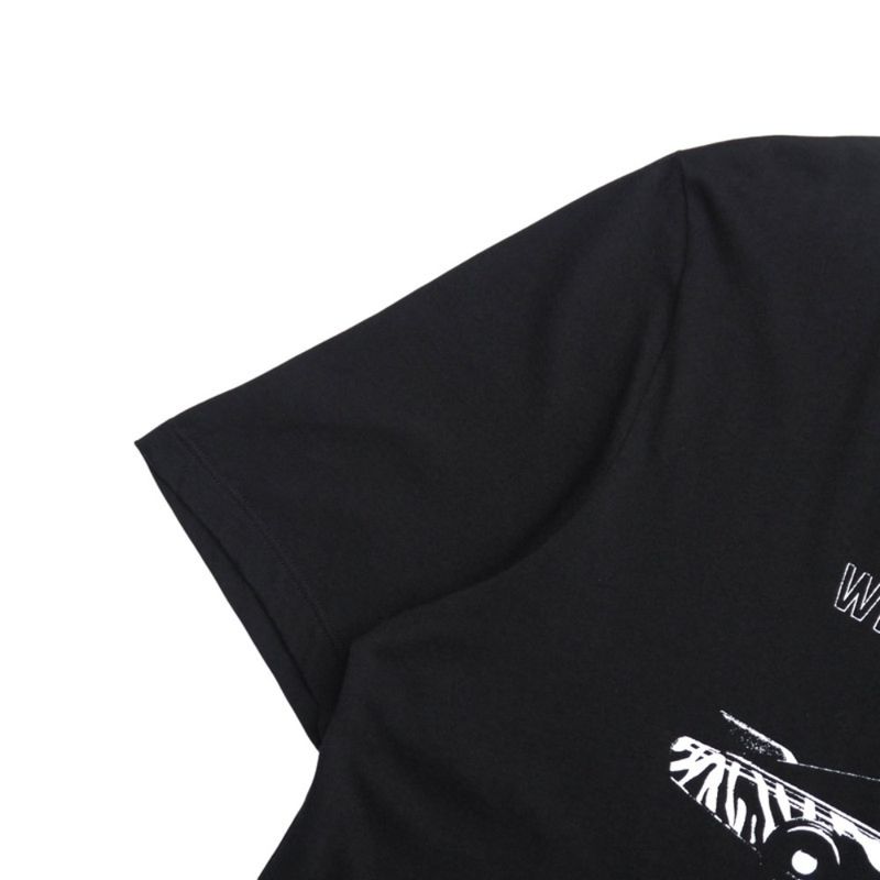 Saint Laurent Paris Short Sleeve T-shirt Size XS Print Cut And Sewn Car Made In