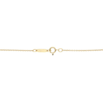 Tiffany & Co 18K Yellow Gold Cross Necklace Men's 18inch