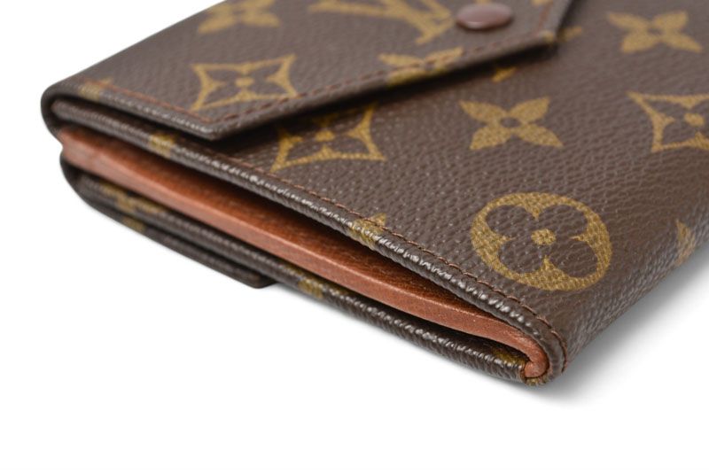 Louis Vuitton Wallet Louis Vuitton Monogram Fold Wallet No.190 Vintage Antique