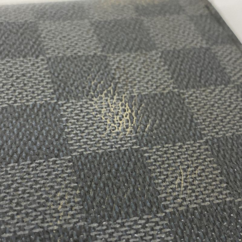 Louis Vuitton Damier Graphite Portefeuille Blazer N62665 Black Men's Long Wallet