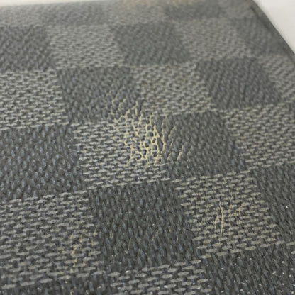 Louis Vuitton Damier Graphite Portefeuille Blazer N62665 Black Men's Long Wallet