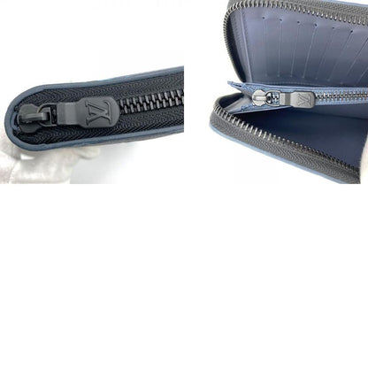 Louis Vuitton M82322 Voltikal Long Wallet Navy And Blue Monogram Shadow Zippy