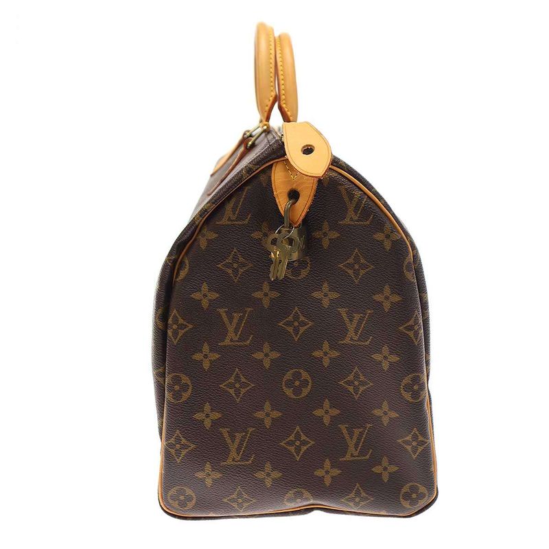 Louis Vuitton Speedy 40 Monogram Boston Bag Th0074 M41522 Brown 40