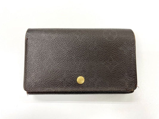 Louis Vuitton Monogram Porte Monet Vieux Trésor Fold Wallet L-shape Zipper