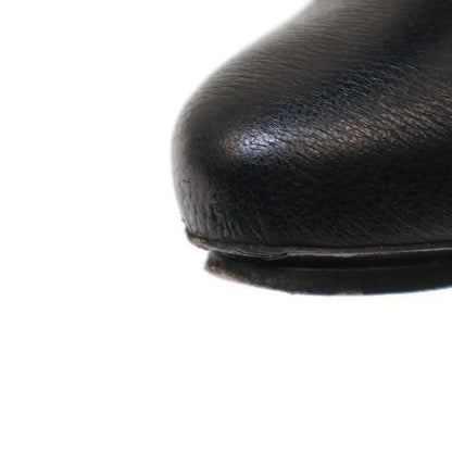 Balenciaga High Heel Leather Boots 245433 Black 37