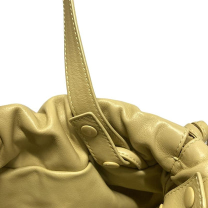 Bottega Veneta Shoulder Bag The Valve Beige Drawstring Shape / Detachable Strap