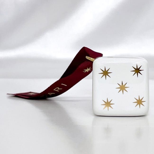 Bulgari Ornament White Gold Excellent Condition Ceramic Preowned Bvlgari