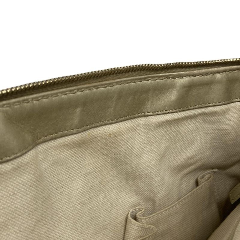 Gucci Handbag Sookie Stripe Line 247902 Gold Leather