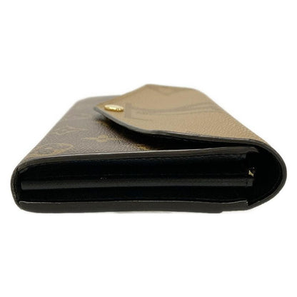 Louis Vuitton Monogram Reverse Long Wallet Portefeuille Sarah M80726 Monogram