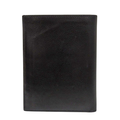 Hermes Vaubourg Grain Black Card Case Black 0684 Hermes
