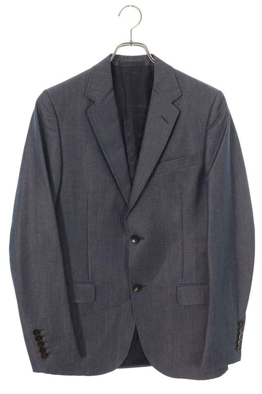 Gucci 244547 Z76894108 Notched Lapel Single Jacket Men's 46