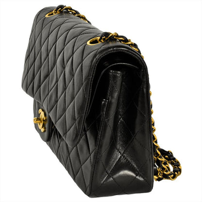Chanel Matelasse 25 Shoulder Bag Lambskin A01112 Black Gold Hardware 7 Digits 3