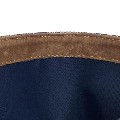 Dior/christian Dior Shoulder Bag Street Chic/trotter Navy And Ivory And Brown