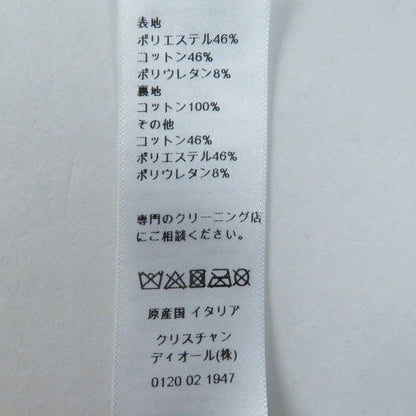 Christian DIOR 14leo910i134 Leopard Pattern Beret Beige Dark Brown 57 Made In