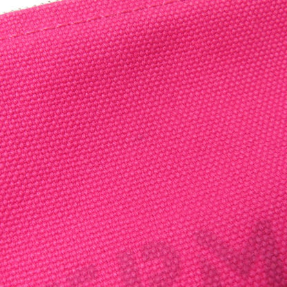 Hermes Logo Accessory Pouch Canvas Women