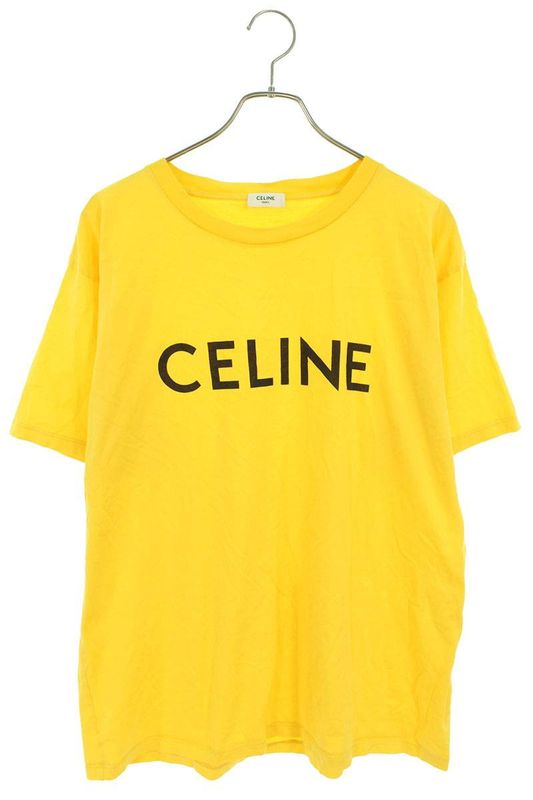 Celine By Edith Liman 2x681671q Loose Fit Logo Print T-shirt Men's L