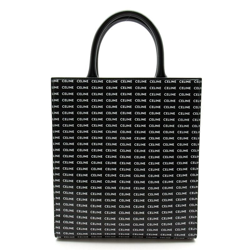 Celine Vertical Cabas Small Tote Bag 191542dt2 PVC Calf Women's Tote Bag Black