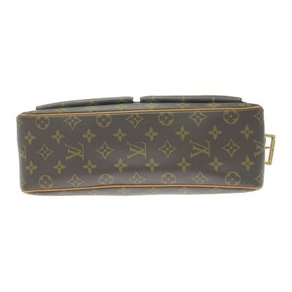 Louis Vuitton M51163 Monogram PVC Viva Cité GM Shoulder Bag Brown 436573