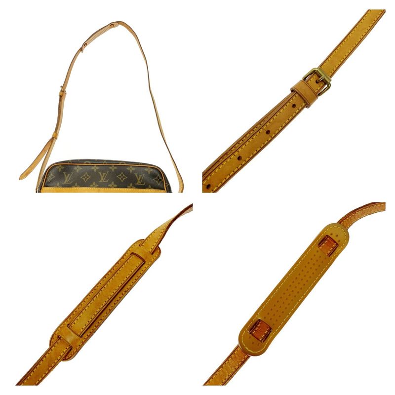 Louis Vuitton M51274 Monogram PVC Trocadero 27 Shoulder Bag Brown 370355