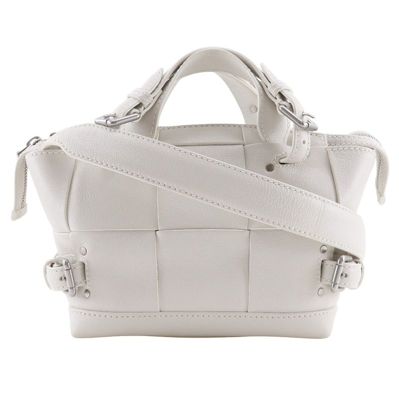 Bottega Veneta Bottega Veneta Arco Tool Bag Maxi Intre 2WAY Shoulder Calf White