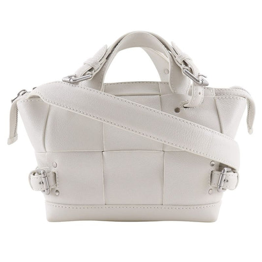 Bottega Veneta Bottega Veneta Arco Tool Bag Maxi Intre 2WAY Shoulder Calf White