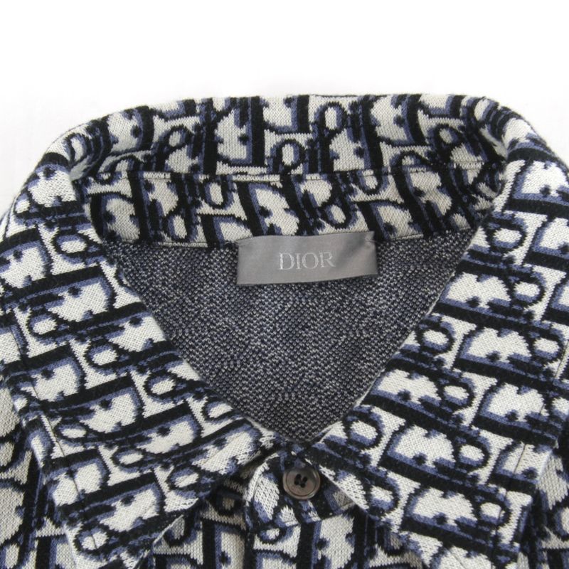 Christian Dior [christian Dior] 023m550at099 Oblique Size L Long Sleeve