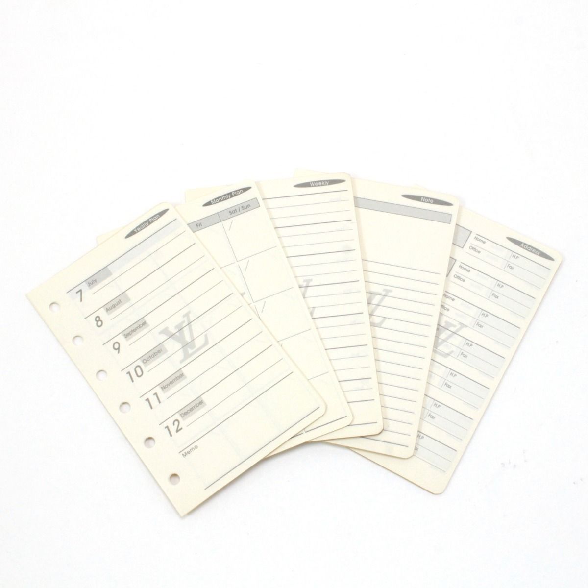 Louis Vuitton Notebook Cover Agenda PM Sticky Inside Pocket R20054 Green