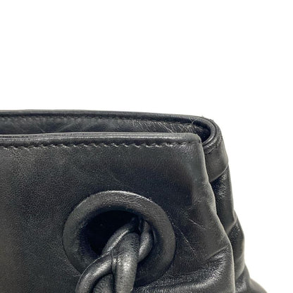 Bottega Veneta Julie Intrecciato 204451 Black Leather