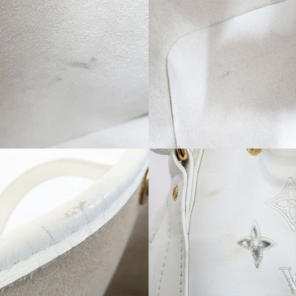 Louis Vuitton Noe PM LV Broderie--anglais-shoulder-bag M20740 White