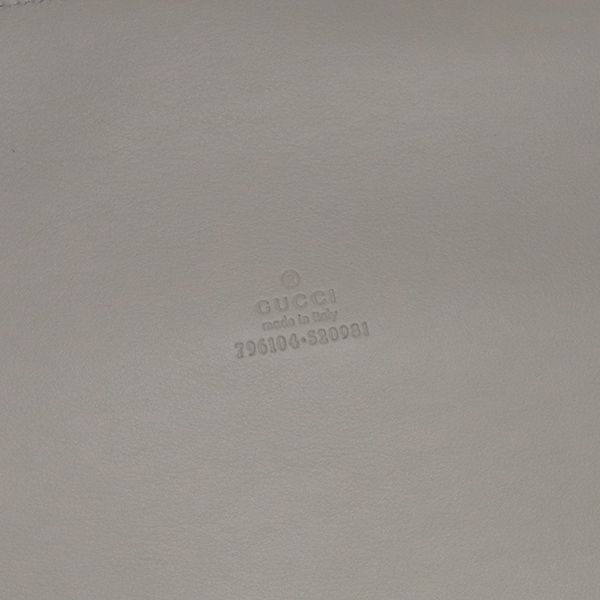 Gucci Boston Bag GG Embossed Medium Duffel Bag Mirror Effect Fabric Metallic