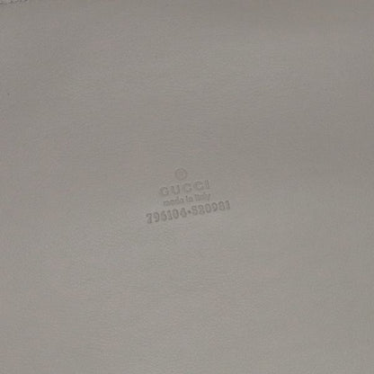 Gucci Boston Bag GG Embossed Medium Duffel Bag Mirror Effect Fabric Metallic