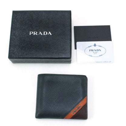 Prada Bifold Billfold 2mo513 Navy